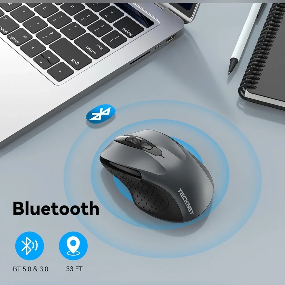 TECKNET Rechargeable Wireless Mouse,